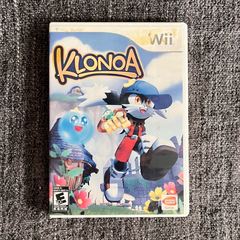 Klonoa Nintendo Wii Game *read description